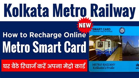 kolkata metro smart card facility|metro smart card recharge.